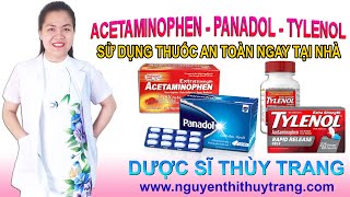 Cách sử dụng thuốc Panadol  Acetaminophen  Tylenol tốt nhất [upl. by Dre721]