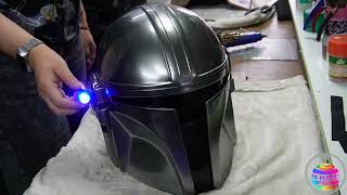 How to Make Сrafting the Mandalorian Helmet [upl. by Oswin]