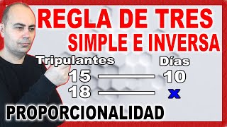 💥 Ejercicio De PROPORCIONALIDAD INVERSA 💥 REGLA DE TRES SIMPLE INVERSA 4 [upl. by Ullund679]