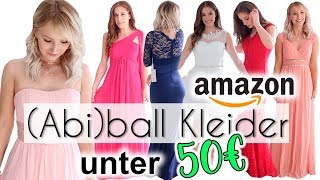 Wir testen Amazon AbiBallkleider unter 50€  Überraschendes Ergebnis TheBeauty2go [upl. by Rehpotsrhc]