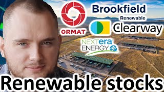 BEPC CWEN NEP ORA Stocks Analysis📈 is Ormat Technologies a BUY NextEra Energy Clearway Energy [upl. by Natsirt147]