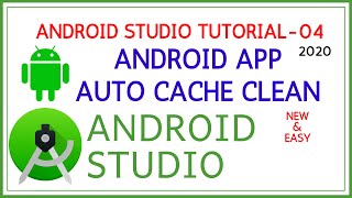 android studio tutorial  app cache clean  android studio 2020  auto cache clean [upl. by Eserehc]