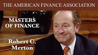 Masters of Finance Robert C Merton [upl. by Nauqad]