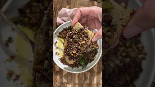 Chopped Olive Tapenade with Pistachio amp Rosemary 💥 shorts [upl. by Adelia]