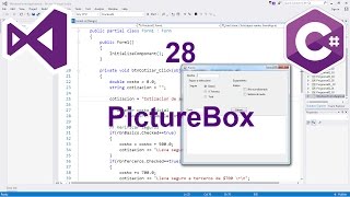 Programación Windows Forms C 28  PictureBox [upl. by Mapes]