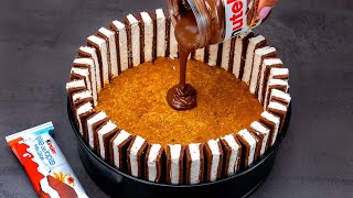 Kinder Milk cake without baking It has conquered the Internet [upl. by Oigroig]