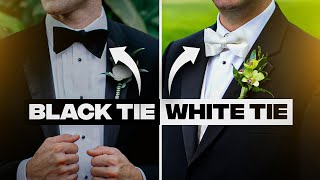 More Ways To Wear Wedding Dress Codes Black Tie Destination [upl. by Atnahsal287]