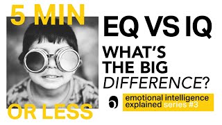 EQ vs IQ What is more important Emotional Intelligence Explained 3 [upl. by Lion727]