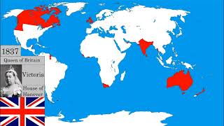 TERRITORY EXPAND OF BRITISH EMPIRE 17531902 [upl. by Ahk]