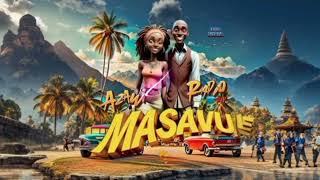 Azawi ft Mowzey Radio  MASAVUteeba Audio  Official Music Video New Ugandan Music 2024 azawi [upl. by Worlock]