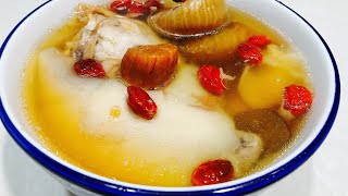 Grandma’s nutritious moisturising immunity booster coconut tonic chicken soup [upl. by Dronel]