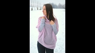 Свитер из Мохера Спицами  2019  Mohair Knitting Sweater [upl. by Ledah310]