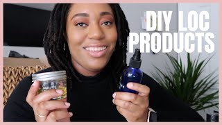 How to Make a Loc Moisturizing Spray  Super QUICK  EASY [upl. by Laurance]