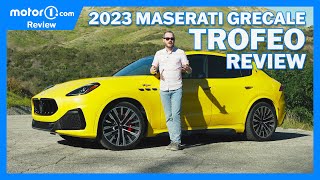 2023 Maserati Grecale Trofeo Review  True Trident SUV [upl. by Strephon]