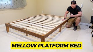 Mellow Naturalista Classic Solid Wood Platform Bed Review [upl. by Enovaj470]