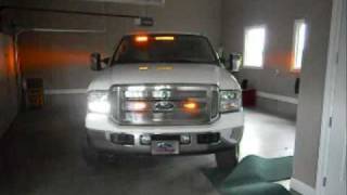 Custom F250 Strobe lights [upl. by Adlaremse]