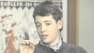 Classic Clips Matthew Broderick 1985 [upl. by Abe]