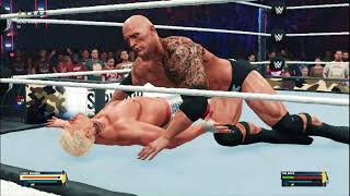 Cody Rhodes vs The Rock  WWE 2K23 [upl. by Eimaj642]