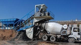 Mobile Concrete Batching Plant [upl. by Einahpts528]