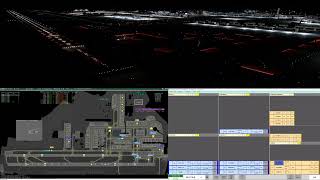 EGKKGND  Gatwick Ground  Vatsim UK ATC  1511  Towerview Part 3 [upl. by Mccready]