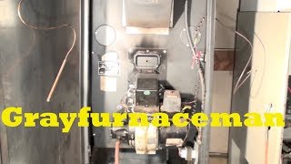 Troubleshoot the oil furnace part 1 Burner wont start [upl. by Anirrok]