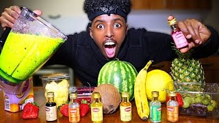 FRUITIEST DRINK IN THE WORLD CHALLENGE FRUIT EXTRACT EXTREMELY DANGEROUS [upl. by Seymour]