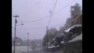 SNOW IN APRIL IN BLUEFIELD WEST VIRGINIA 2012 [upl. by Airakaz729]