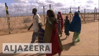 Somalis return to Kenya to escape drought at home [upl. by Can]