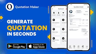 How to create quotation in mobile app  Quotation Maker App For Android  iPhone  Quotation Maker [upl. by Kosse]