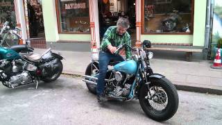 Harley Davidson Knucklehead 1946 [upl. by Bonnie]