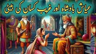 The Tale of Wealthy King and Poor Farmers Daughter sabaq amoz kahani Urdu Hindi Moral Story [upl. by Gillian847]