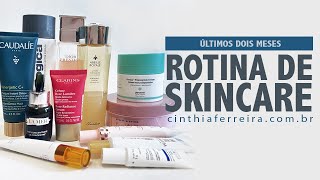 Última Rotina de Skincare Dia e Noite  Por Cinthia Ferreira [upl. by Luckett204]