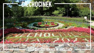 Ciechocinek  uzdrowisko tonące w kwiatach 2023 [upl. by Leoine340]