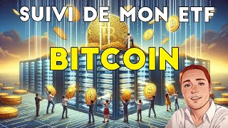 ETF bitcoin  Suivi de mon investissement sur Degiro [upl. by Jarek]