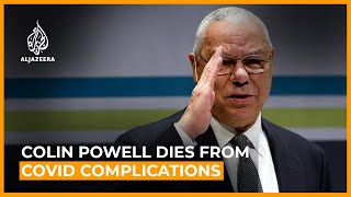 Colin Powell first Black US Secretary of State dies of COVID  Al Jazeera Newsfeed [upl. by Iatnwahs445]