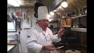 Pan Fried Walleye By Chef Jimmy Dean at the Guides Inn in Boulder Jct WI [upl. by Netsriik]