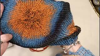 Cappellino ai ferri fairisle  tutorial facile per principianti [upl. by Nelli631]