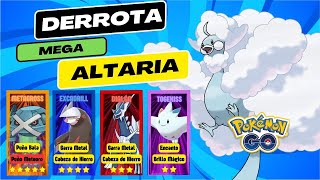 Como derrotar a Mega Altaria en Mega Incursiones en Pokemon Go [upl. by Gellman]