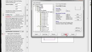 2D profiling tutorial artcam tutorial [upl. by Aliwt397]