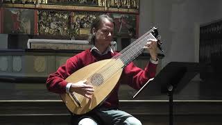 Silvius Leopold Weiss 16871750  Allemande in g minor Magnus Andersson Baroque Lute [upl. by Studdard840]