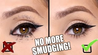 STOP Eyeliner amp Mascara SMUDGING  8 SIMPLE TRICKS  BEAUTY HACKS [upl. by Assetan144]