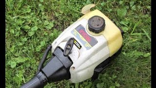 Fuel Line Configuration On 2 Cycle Ryobi Grass Trimmer [upl. by Hgielyak409]