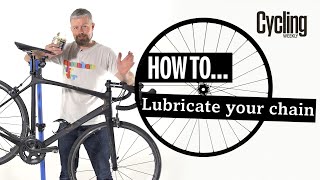 How to lubricate your bicycle chain  Cycling Weekly [upl. by Hervey]