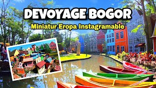 DEVOYAGE BOGOR WISATA KAMPUNG EROPA  REKOMENDASI WISATA KOTA BOGOR DEKAT STASIUN [upl. by Inaflahk]