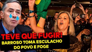 PODE RIR Barroso posta vídeo elogiando a democracia e corre pra apagar comentários Tomou esculacho [upl. by Tavie]