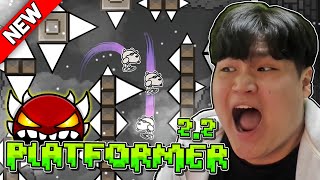 DORAMI vs THE TOWER XXII 100🔥 HARDEST PLATFORMER EXTREME DEMON  Geometry Dash 22 [upl. by Valry913]