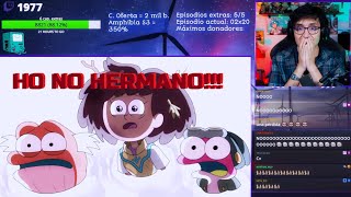 JUGANDORCRITICON REACCIONA EL FINAL DE AMPHIBIA S2 Anne vs El Rey Andrias [upl. by Ballou]