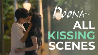 Doona  All Kissing Scenes  Won Joon and Doona kissscene kdrama [upl. by Onida360]