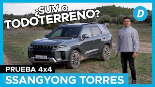 Prueba 4x4 ¡al límite SsangYong Torres 2023  Test offroad  Diariomotor [upl. by Marra]