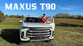 MAXUS T90 il primo pickup 100 elettrico in ITALIA [upl. by Nilrak776]